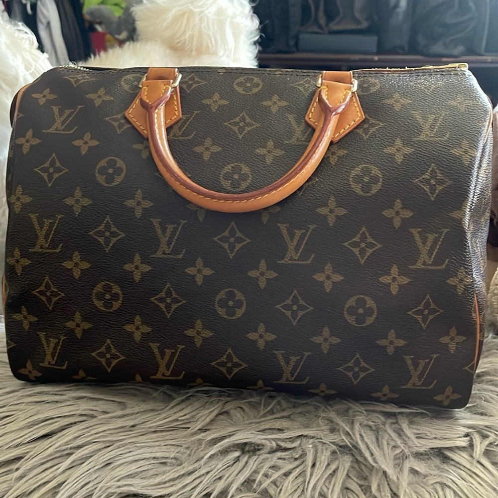 LV monogram Boston bag